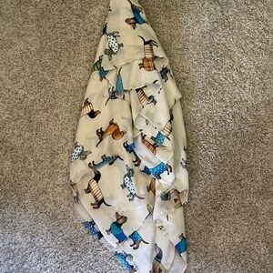 Dachshund Print Scarf